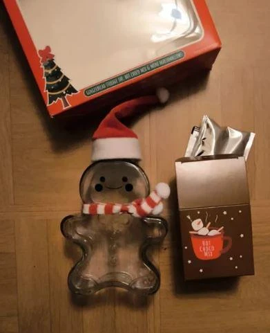 Kit de chocolate quente boneco Pain d'épices novo – photo 2
